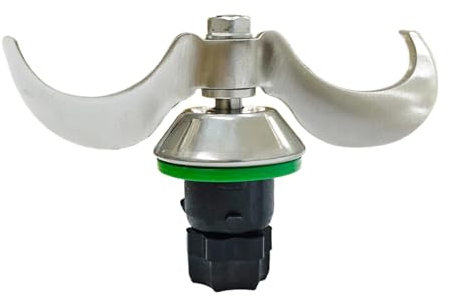 Knet-Teigmixer, Kompatibel mit Thermomix, TM6, TM5 Teigschneider, Edelstahl-Teigmixer, Keine Teigrückstände oder Schmutzverunreinigung, Schnelle Reinigung des Teigschneiders, Kompatibel mit Thermomix,