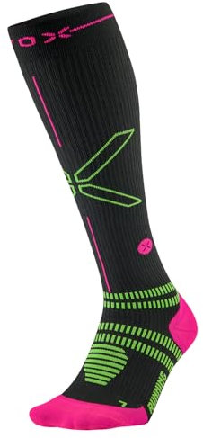 STOX Energy Socks Laufsocken Damen, Running Compression Socks Women, Kompressionsstrümpfe, Sportsocken, Stützstrümpfe, Kompressionssocken Sport