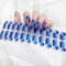 KEQAR 22 Pezzi Unghie Gel Adesive UV, Smalto Gel UV Color, Pellicola per Unghie Autoadesiva, Indurente UV, Strisce Gel Unghie, Smalto per Unghie, Lampada UV