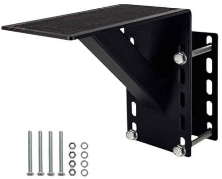 MagiDeal Marchepied antidérapant pour Cadre de remorque, Accessoires avec boulons de Fixation, Support de pédale 9,5 x 5 Pouces pour Bateau, Camping-Car,