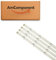 AmComponent - KIT 2 BARRE LED per TV di ricambio per SAMSUNG D3GE-320SM1-R2 LED168 LM41-00001S SS3203 12 LED