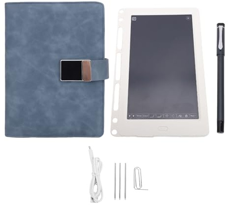 Sxhlseller Notebook Digitale con Penna Intelligente, Set di Scrittura Intelligente con Blocco della Password, Sincronizzazione in Tempo Reale per la Digitalizzazione, Convertire in Testo,