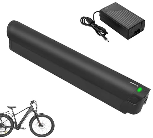 JCXYL EV 48V 8Ah 10Ah 12Ah 14Ah Ebike Lithium Battery Pack Downtube Battery 36V 10Ah 13Ah 15Ah 17.5Ah Electric Bicycle Battery Replacement with Charger,36V 13Ah