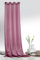 Fashion&Joy - Ösenschal Voile Beere HxB 245x140 cm - transparent einfarbig - Dekoschal Gardine Typ418