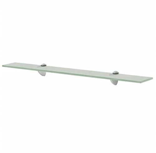vidaXL Glasregal 70x10cm 8mm Wandregal Glasboden Glasablage Badregal Regal