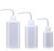Yizerel Wash bottle, 3 Pack LDPE Squeeze Bottles, Safe Plastic Low Density Polyethylene Watering Bottle Tattoo Wash Bottle with Narrow Mouth for Chemistry, Industry, 500ml, 250ml,150ml