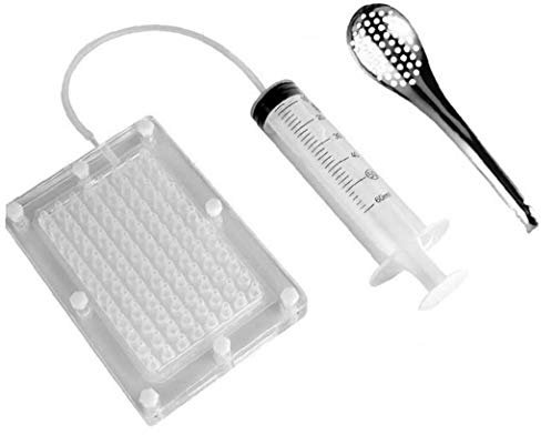 PiniceCore Caviar Hacer Caja esférica cuentagotas cuentagotas Sferificación gastronomía Molecular Kit de Gastronomía Molecular Cuchara