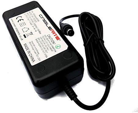 19v 60w power supply adapter + mains cable for Compatible 19V 22 inch Full HD IPS TV Monitor LG 22MT48DF-PZ PSU