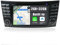 YUNTX Android 10 2 DIN Autoradio Fit for Mercedes Benz Clase E W211/Clase C W219-2G+32G- Cámara&Mic Gratis -Support Dab/Bluetooth 5.0/Mirrorlink/Control del Volante/Carplay