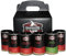 Royal Spice Udenheim BBQ – All-In Box 650 g – 6er Set einzigartiger Gewürzmischungen & Trockenmarinaden – einzigartige Grillgewürze - Probierset 6er Set mit Bacon Rub, Thai BBQ & mehr