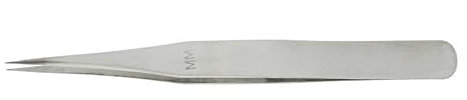 BRUCELLES - PINZA DI PRECISIONE - Utensili per orologiaio, punta a forma di mm, in acciaio antimagnetico, lunghezza 120 mm.
