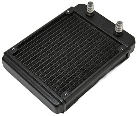 Water Cooling Computer Heat Sink, 12V Metal Heat Exchanger Liquid Cooling Heat Sink, for Computer CPU, Industrial Inverter Drive, VGA Water Cooling