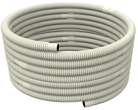 Pearwow AC Wasserablaufschlauch flexibel für universelles kanalloses Mini-Split Klimaanlage Wärmepumpensystem (15,2 m)