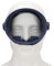 Asixxsix Tauchen Maske, Ovale Schnorchelbrille ohne Beschlag, Taucherbrille mit Maske Auslaufsichere Schnorchelbrille aus gehärtetem Glas mit breiter Sicht, einstellbar für Erwachsene (Blau)