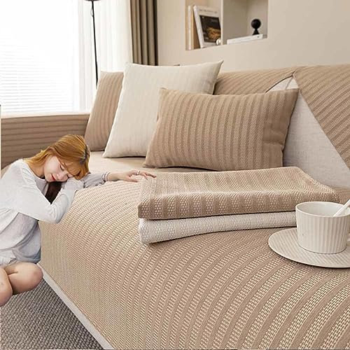 MTHGH Sofabezug Antirutsch,Anti Slip Sofa Cushion,sofaschutz Wasserdicht L Form,sofaschutz Katze Sofaschoner,Couch Bezug Ecksofa Schmutzabweisend Sofaschutz Hund Kratzschutz Katze (10, 70x70cm)