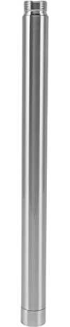 G1/2in Shower Extension Tube Bathroom Extender Pipe Handheld Shower Head | Stainless Steel Material, Anti-corrosion