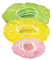 24Pcs Elastic Food Storage Covers, Reusable Fresh Keeping Bags Stretchable Food Covers Lid Plastic Covers for Bowls with Elastic for Fruit, Vegetable, Meat(Multi-Color)