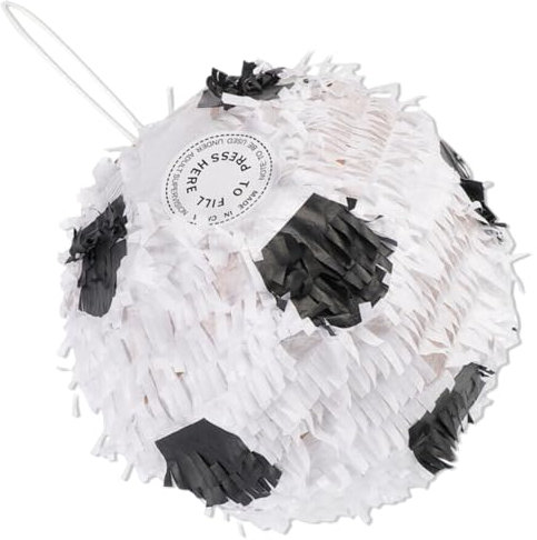 Fußball-Piñata für Kindergeburtstag, Partyspiel, Kinder, zum Befüllen mit eigenem Fußball