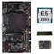 QUR Scheda madre X79 H61 BTC Miner 5X Pcie Support 3060 3070 3080 Scheda grafica con E5-2603 CPU Recc 8G Ddr3 Memoria 120G Ssd