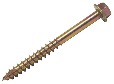 SPECTRE M8 X 70MM COACH SCREW ZYP HEX 50PK