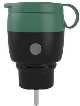 Enchufe Inteligente para Exteriores, Monitoreo de Energía, IP44, Enchufe WiFi 2.4GHz, Compatible con Alexa, Google Assistant, Aplicación Smart Life, 16A/3680W, Pack de 1