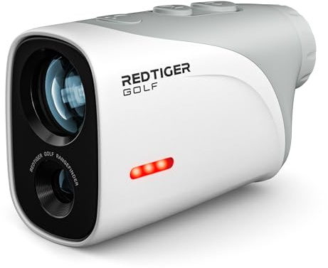 REDTIGER Mini 1200-Yard Golf Range finder with Slope & Pin-Lock Vibration