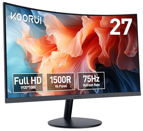 KOORUI 27N5CA Curved-Monitor 27 Zoll