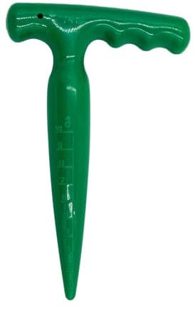 Bulb Planter & Dibber Tool – Durable ABS Plastic Seed Planting Dibber with 1-10 cm Depth Scale, Ergonomic Handle, Precise Soil Transplanter for Flower, Vegetable & Herb Gardening