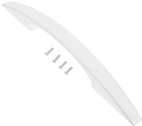 Gefrierschrank Türgriff aus Abs Silber, Heavy Duty Ersatzgriff | 180 Mm Innenlochabstand, 280mm Außenlochabstand, Rutschfest und Einfach zu Montieren