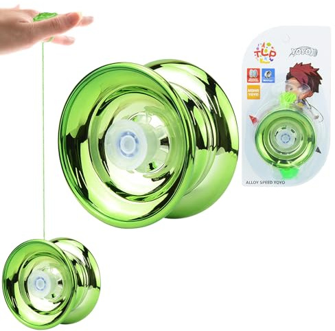 Yoyo Professional | Legierung Yoyo Spielzeug Responsive - Starker, schlagfester Trick-Yo-Yo-Ball zum Trainieren der Hand-Auge-Koordination für Kinder und Anfänger