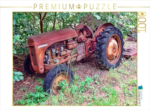 CALVENDO Puzzle EIN Motiv aus dem Kalender Traktoren - Game Over | 1000 Teile Lege-Größe 64 x 48 cm Foto-Puzzle für glückliche Stunden