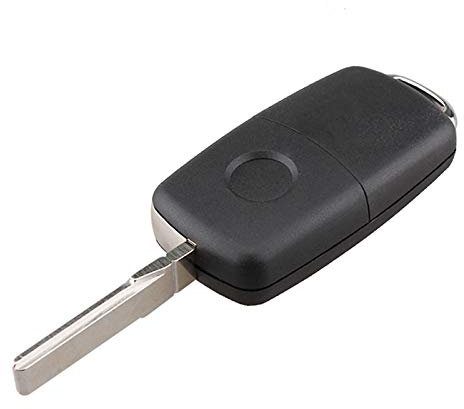ePathChina 5K0837202AD Funk-Autoschlüssel, Schlüsselgehäuse mit Elektronik, mit 434 MHz, 3 Tasten, Ersatz für Volkswagen Käfer, Caddy, Tiguan, Touran, Arriba, EOS, Golf, Polo, Scirocco