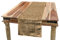 ABAKUHAUS ägyptisch Tischläufer, Ancinet Hieroglyphs, Esszimmer Küche Rechteckiger Dekorativer Tischläufer, 40 x 225 cm, Sandbraun Schwarz