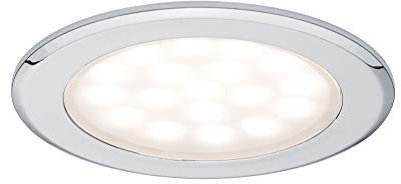 Paulmann 999.20 Möbel-Einbauleuchte rund LED 2x2,5 5 W 6 VA 230|12 V