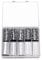 Lurrose Christmas Nail Foil, 10 Rolls Deer Snowflake Christmas Nail Foil Transfer Sticker Manicure Nail Decals for Women Girls (Silver)