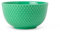 Lyngby Porcelæn Schale Ø11 cm Rhombe Color Mix & Match aus Porzellan, grün