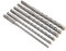 SYHML-SHOP 6 Pcs Masonry Drill Bit Set 210mm SDS-Plus Hammer Drill Bits 6-16 Mm Crosshead Concrete Carbide Tip Impact Drill Bits For Reinforced Concrete, Masonry, Marble