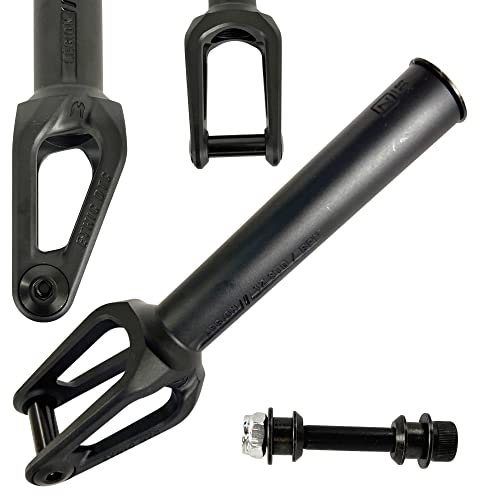 Fantic26 Autocollant + Ethic DTC Legion V2 - Fourche de rechange pour trottinette freestyle (12STD SCS, noir)