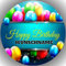 Fondant Tortenaufleger Tortenbild Geburtstag kompatibel mit Happy Birthday personalisiert K1