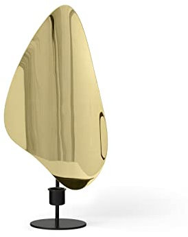 Menu Flambeau Kerzenhalter 34 cm Schwarz/Messing poliert