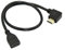 Mr. Gadget's Solutions RIGHT ANGLE 90 FLAT HDMI Extension Cable Plug To Female Socket 1meter