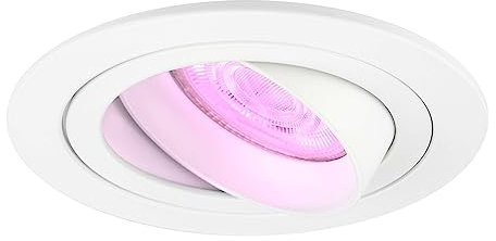 Ledvion - SMART LED Einbaustrahler Tokyo, Weiß, Dimmbar, Rund, RGBWW, 2 Jahre Garantie