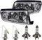 EISENFELS Bundle Set 106513997 erstellt mit Scheinwerfer rechts & links + Leuchtmittel H7 H3 kompatibel I Combi 6Y5