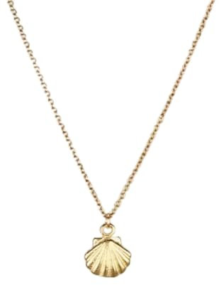 DFRIZ Collier Pendentif Bijoux Mode Mignonne Pendentif Colliers de coquilles Saint-Jacques de mer pour Filles