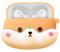 PLXBYC For Xiaomi Redmi Buds 4 Pro Earphone Case,Cute Cartoon Funny Silicone headset Protection Case For Redmi Buds 4 Pro with Hook (Shiba Inu)