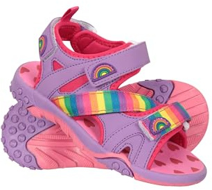Mountain Warehouse Kinder-Strandsandalen - Neopren-Futter, flexible Kinder schuhe mit entfernbarem Fersenriemen - für Frühling Sommer, Laufen und Reisen