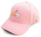 Milkmochabear Rosa und Schwarz Kappe - Unisex Erwachsene Schnalle Hut Einheitsgröße Verstellbare Kappe für Damen und Herren, Pink, Einheitsgr��e