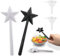 Yuaiosn 2 Piezas Varita Salero Pimentero, Salero y Pimentero Mágica Varita, Salero Pimentero Varita Mágica, Dispensador de sal de especias con agujeros, hogar, cocina, decoración de mesa
