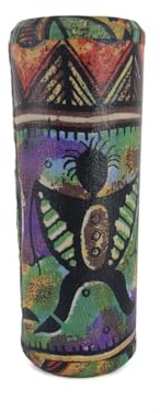 Australian Treasures - Mahagoni Didgeridoo 150cm einschließlich Online-Kurs - Bienenwachs - Nylon Didgeridoo-Tasche
