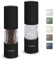 TLYSXPRO Salt and Pepper Grinder Set with Adjustable Coarseness | Manual Pepper Mill Grinder with Refillable Design | Ceramic Core | Kitchen Essential (2 Packs, Black)